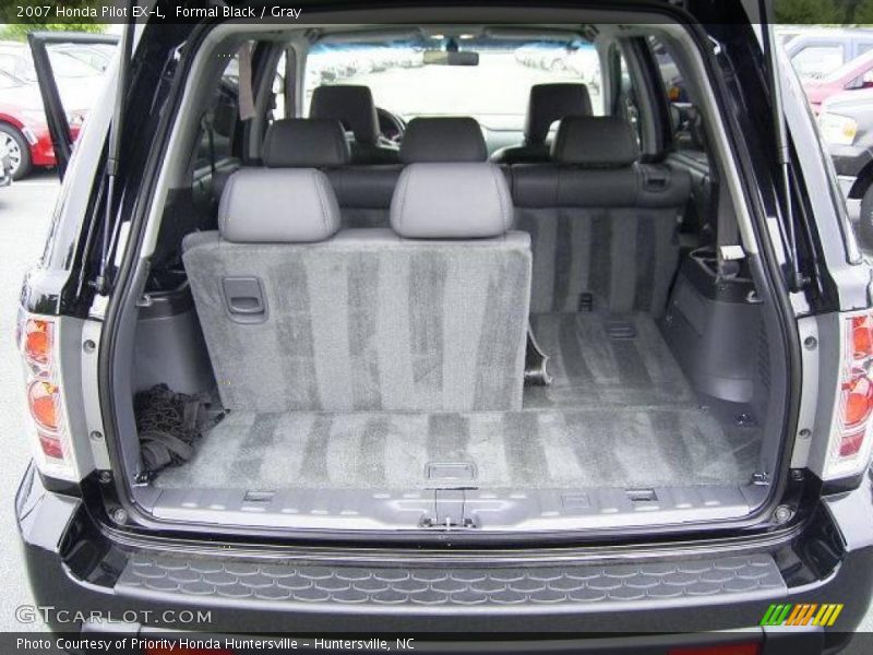 Formal Black / Gray 2007 Honda Pilot EX-L