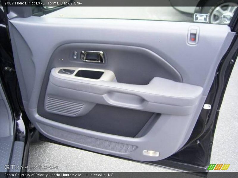Formal Black / Gray 2007 Honda Pilot EX-L