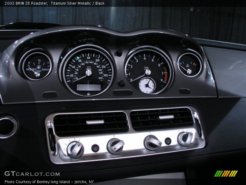 Titanium Silver Metallic / Black 2003 BMW Z8 Roadster