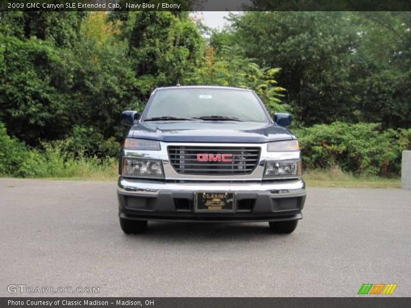 Navy Blue / Ebony 2009 GMC Canyon SLE Extended Cab