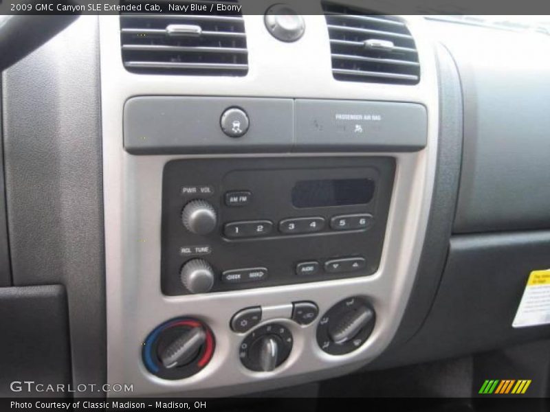 Navy Blue / Ebony 2009 GMC Canyon SLE Extended Cab