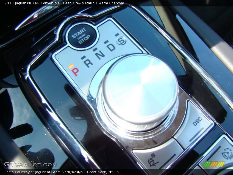 Pearl Grey Metallic / Warm Charcoal 2010 Jaguar XK XKR Convertible