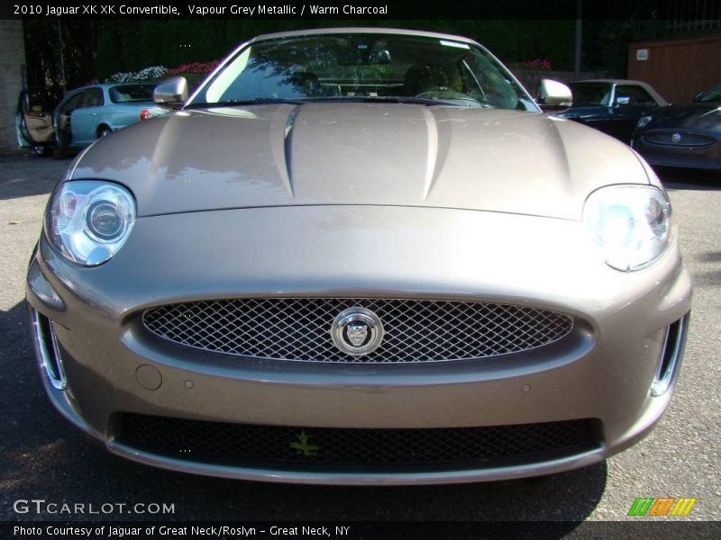 Vapour Grey Metallic / Warm Charcoal 2010 Jaguar XK XK Convertible