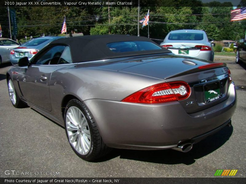 Vapour Grey Metallic / Warm Charcoal 2010 Jaguar XK XK Convertible