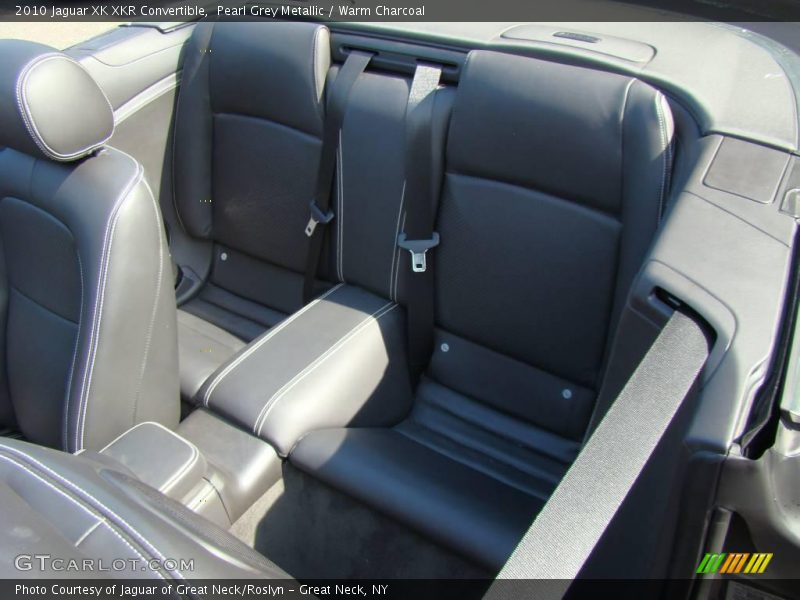 Pearl Grey Metallic / Warm Charcoal 2010 Jaguar XK XKR Convertible