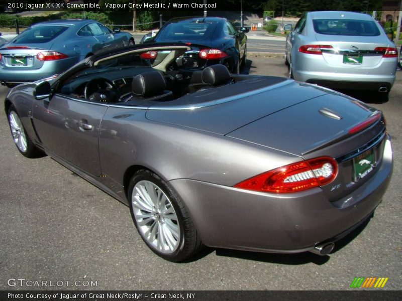 Vapour Grey Metallic / Warm Charcoal 2010 Jaguar XK XK Convertible