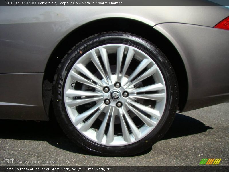 Vapour Grey Metallic / Warm Charcoal 2010 Jaguar XK XK Convertible