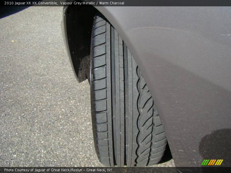Vapour Grey Metallic / Warm Charcoal 2010 Jaguar XK XK Convertible