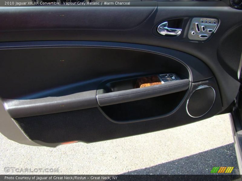 Vapour Grey Metallic / Warm Charcoal 2010 Jaguar XK XK Convertible