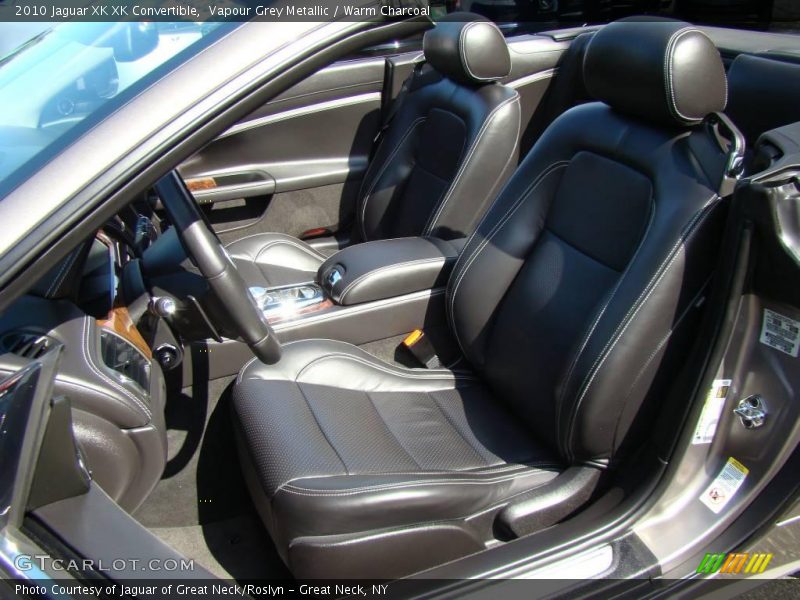 Vapour Grey Metallic / Warm Charcoal 2010 Jaguar XK XK Convertible