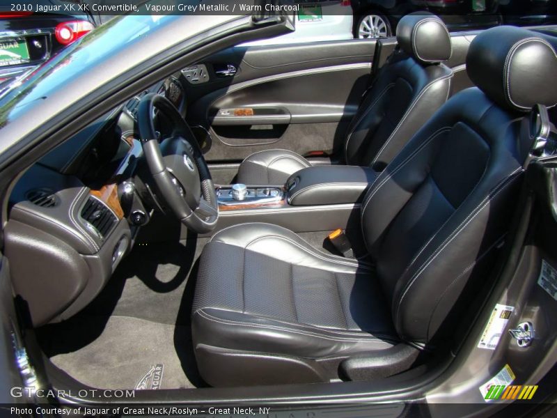 Vapour Grey Metallic / Warm Charcoal 2010 Jaguar XK XK Convertible