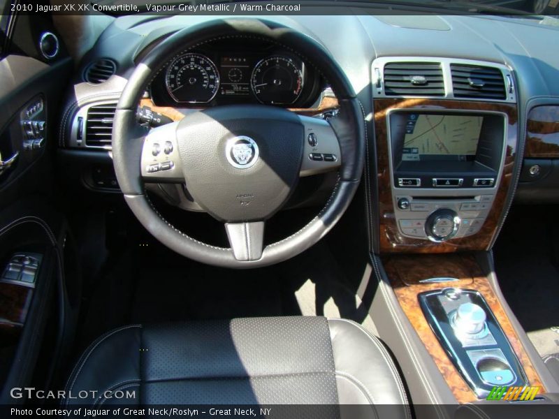 Vapour Grey Metallic / Warm Charcoal 2010 Jaguar XK XK Convertible