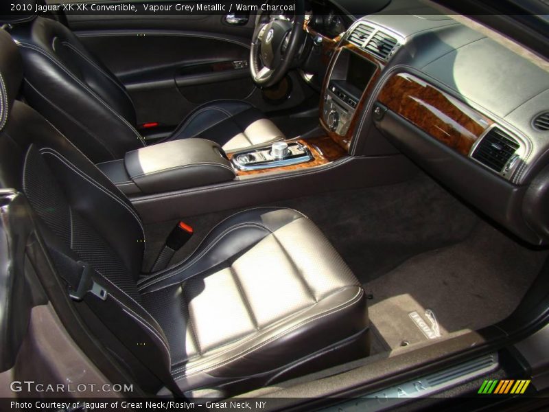 Vapour Grey Metallic / Warm Charcoal 2010 Jaguar XK XK Convertible