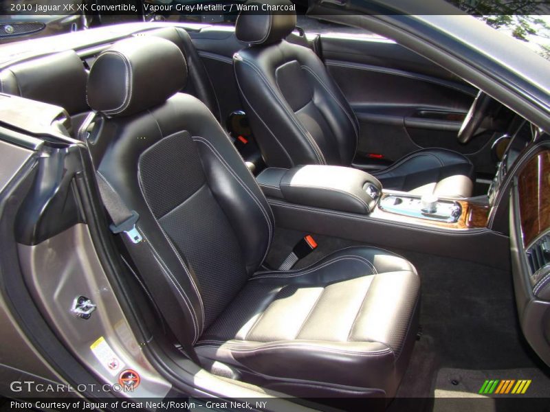 Vapour Grey Metallic / Warm Charcoal 2010 Jaguar XK XK Convertible