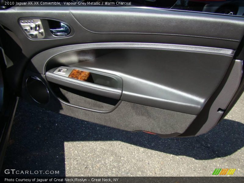 Vapour Grey Metallic / Warm Charcoal 2010 Jaguar XK XK Convertible