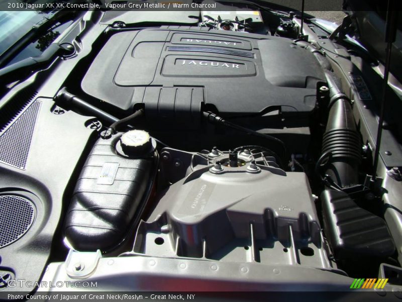 Vapour Grey Metallic / Warm Charcoal 2010 Jaguar XK XK Convertible