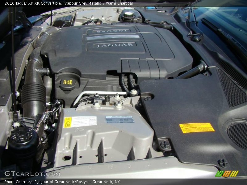 Vapour Grey Metallic / Warm Charcoal 2010 Jaguar XK XK Convertible