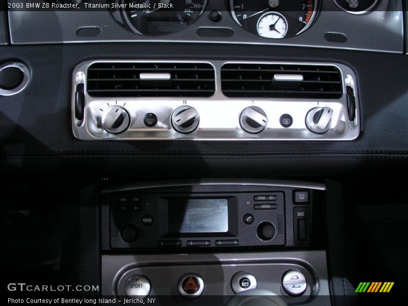 Titanium Silver Metallic / Black 2003 BMW Z8 Roadster