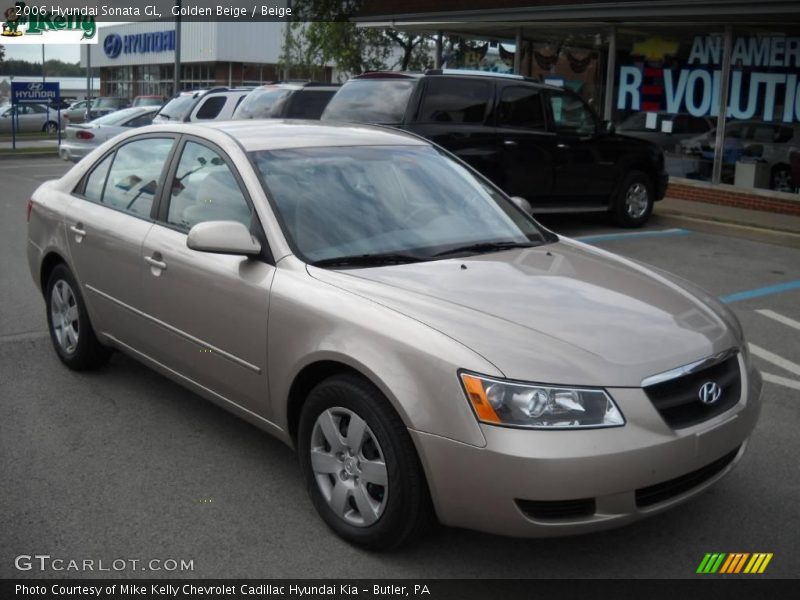 Golden Beige / Beige 2006 Hyundai Sonata GL