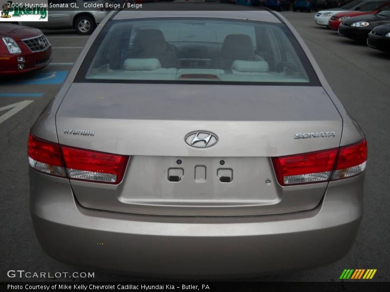Golden Beige / Beige 2006 Hyundai Sonata GL