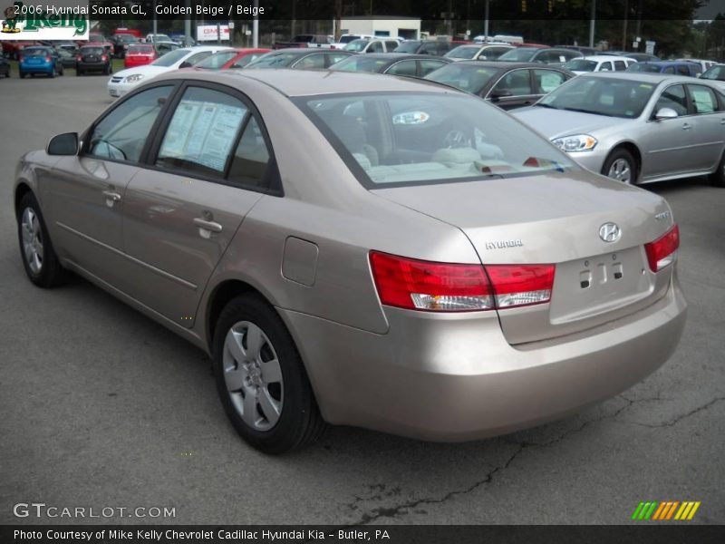 Golden Beige / Beige 2006 Hyundai Sonata GL