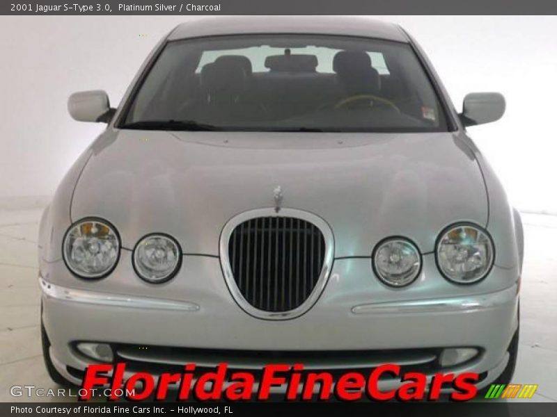 Platinum Silver / Charcoal 2001 Jaguar S-Type 3.0