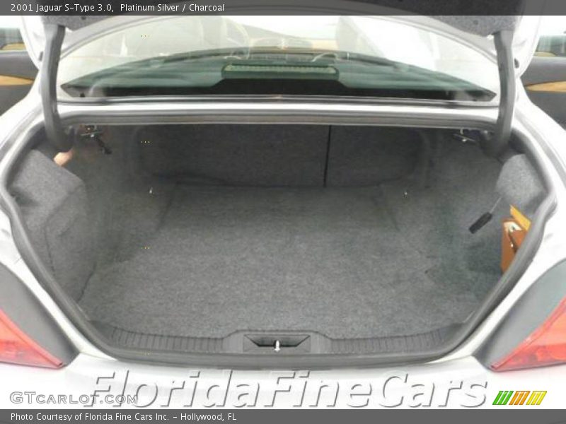 Platinum Silver / Charcoal 2001 Jaguar S-Type 3.0