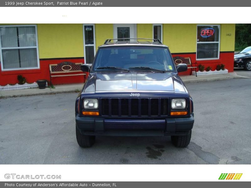 Patriot Blue Pearl / Agate 1999 Jeep Cherokee Sport