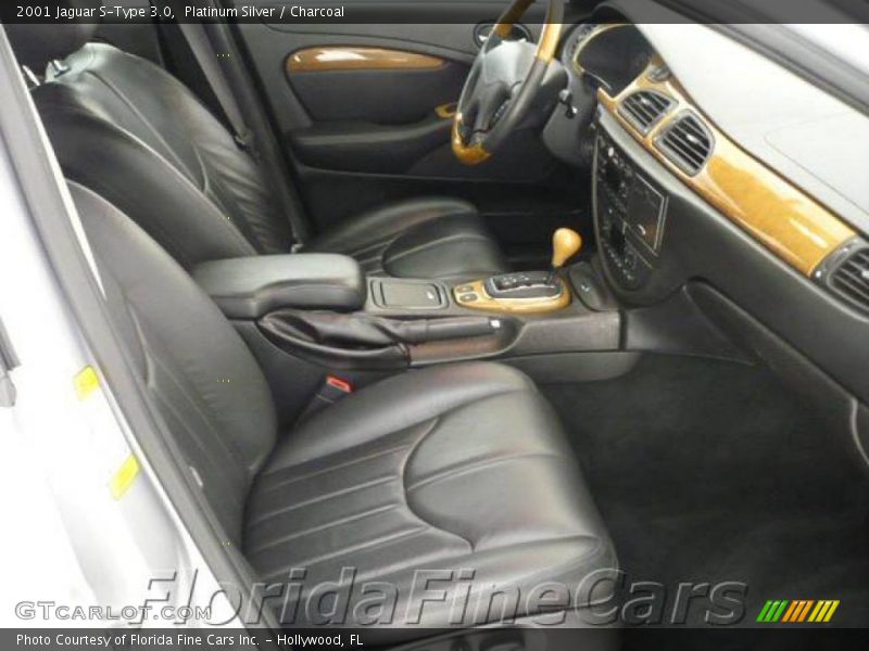 Platinum Silver / Charcoal 2001 Jaguar S-Type 3.0
