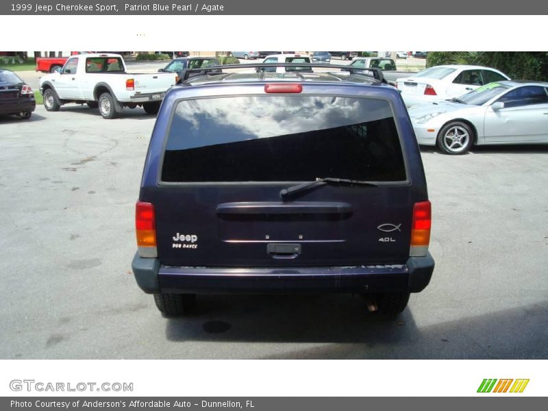 Patriot Blue Pearl / Agate 1999 Jeep Cherokee Sport