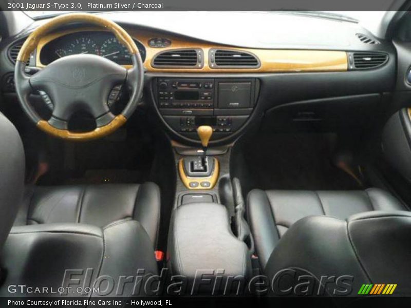 Platinum Silver / Charcoal 2001 Jaguar S-Type 3.0