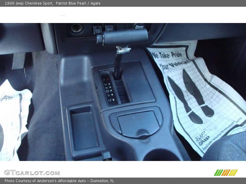 Patriot Blue Pearl / Agate 1999 Jeep Cherokee Sport