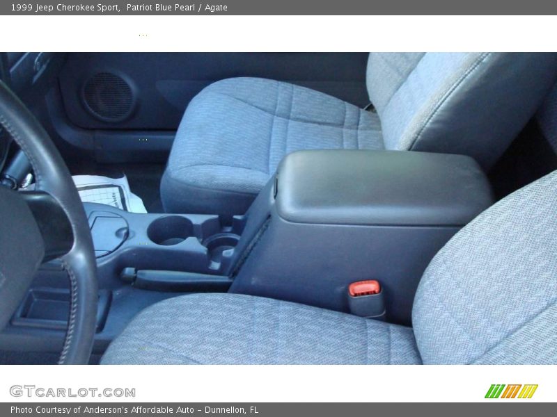 Patriot Blue Pearl / Agate 1999 Jeep Cherokee Sport