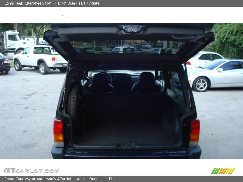 Patriot Blue Pearl / Agate 1999 Jeep Cherokee Sport