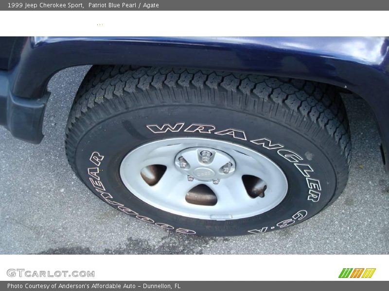 Patriot Blue Pearl / Agate 1999 Jeep Cherokee Sport