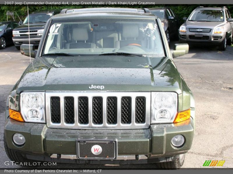 Jeep Green Metallic / Dark Khaki/Light Graystone 2007 Jeep Commander Overland 4x4