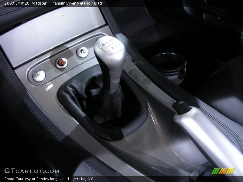 Titanium Silver Metallic / Black 2003 BMW Z8 Roadster