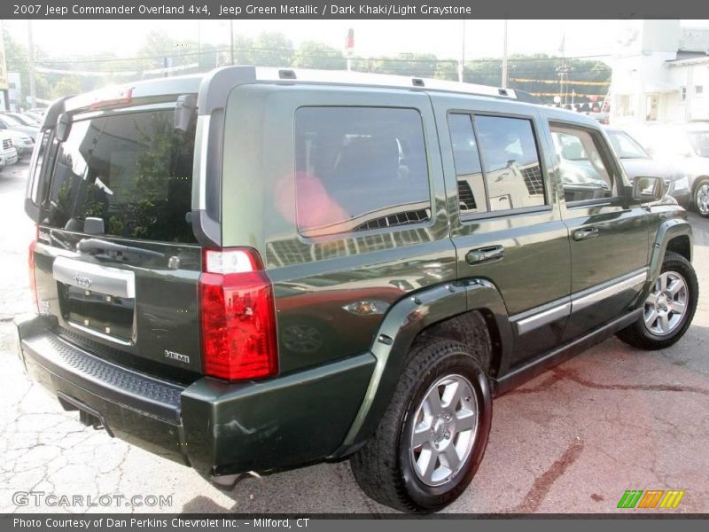 Jeep Green Metallic / Dark Khaki/Light Graystone 2007 Jeep Commander Overland 4x4