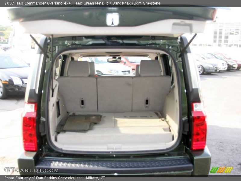 Jeep Green Metallic / Dark Khaki/Light Graystone 2007 Jeep Commander Overland 4x4