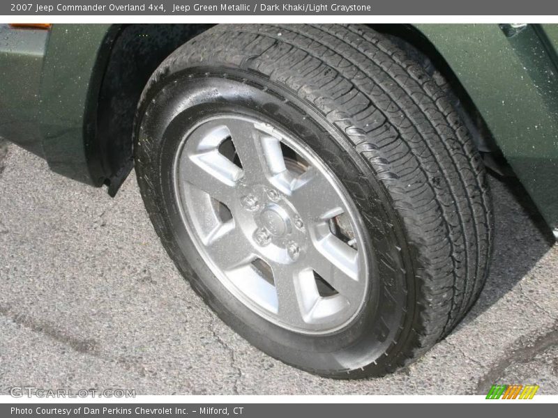 Jeep Green Metallic / Dark Khaki/Light Graystone 2007 Jeep Commander Overland 4x4