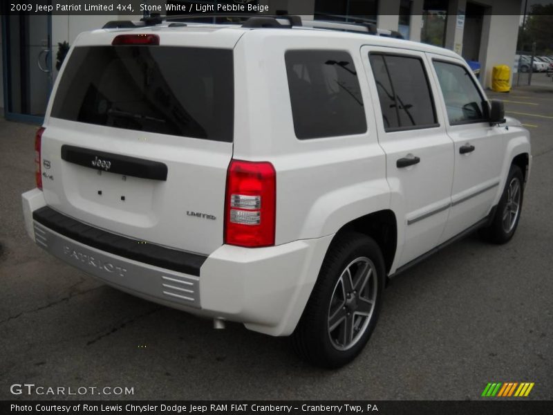 Stone White / Light Pebble Beige 2009 Jeep Patriot Limited 4x4