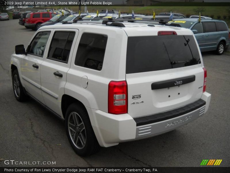 Stone White / Light Pebble Beige 2009 Jeep Patriot Limited 4x4