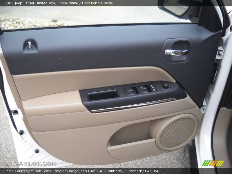 Stone White / Light Pebble Beige 2009 Jeep Patriot Limited 4x4