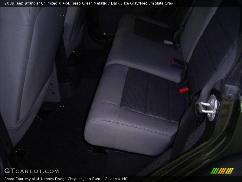 Jeep Green Metallic / Dark Slate Gray/Medium Slate Gray 2009 Jeep Wrangler Unlimited X 4x4