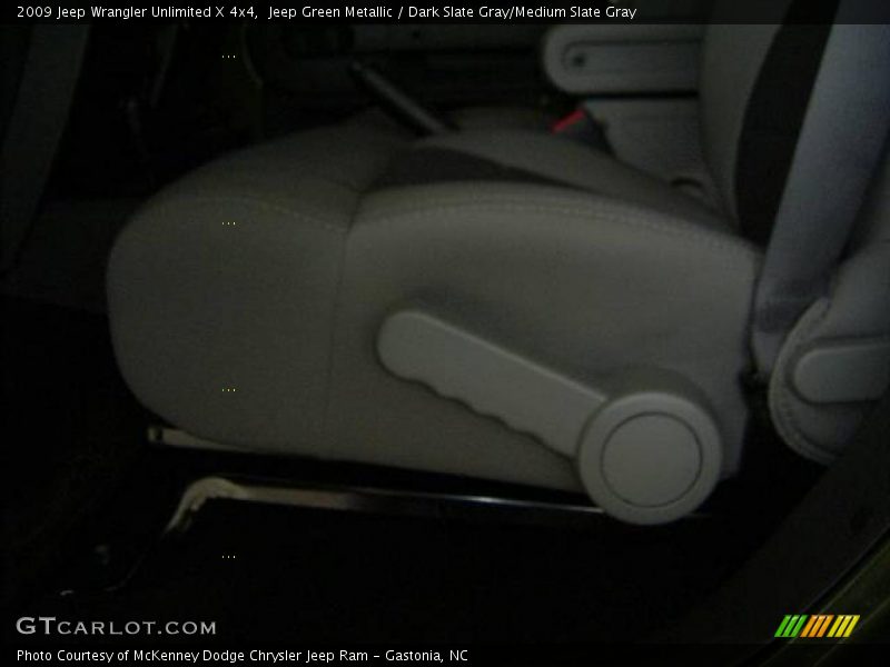 Jeep Green Metallic / Dark Slate Gray/Medium Slate Gray 2009 Jeep Wrangler Unlimited X 4x4
