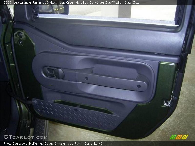 Jeep Green Metallic / Dark Slate Gray/Medium Slate Gray 2009 Jeep Wrangler Unlimited X 4x4
