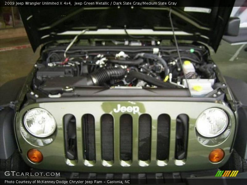 Jeep Green Metallic / Dark Slate Gray/Medium Slate Gray 2009 Jeep Wrangler Unlimited X 4x4