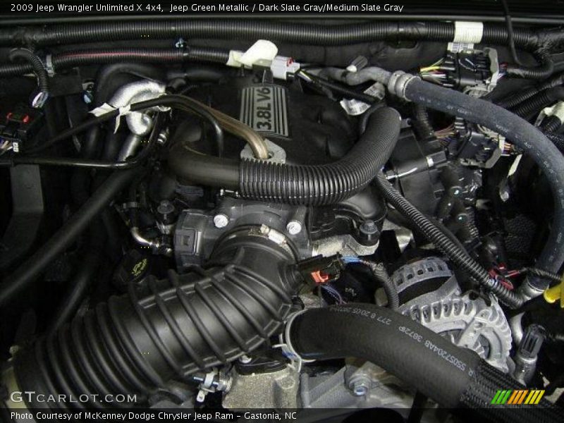 Jeep Green Metallic / Dark Slate Gray/Medium Slate Gray 2009 Jeep Wrangler Unlimited X 4x4