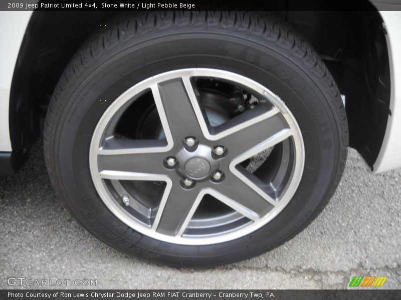 Stone White / Light Pebble Beige 2009 Jeep Patriot Limited 4x4
