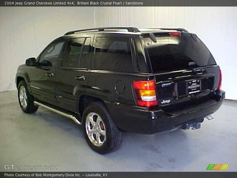 Brillant Black Crystal Pearl / Sandstone 2004 Jeep Grand Cherokee Limited 4x4